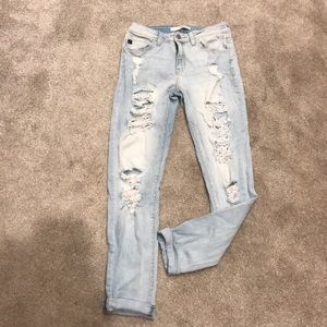 KanCan LA ripped light jeans - 27
